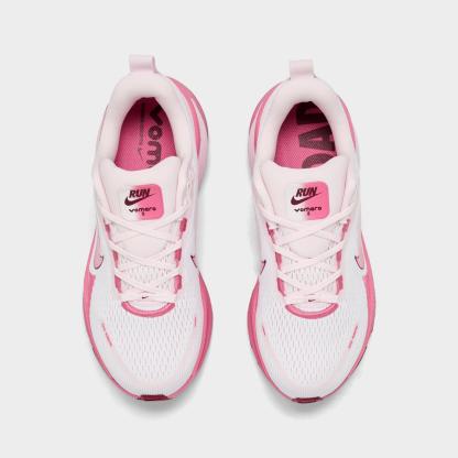Women's Nike Vomero 18 SE Running Shoes - White/Pearl Pink/Team Red/Peony