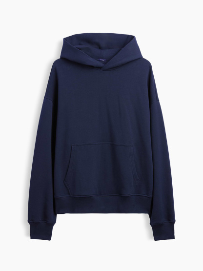 Adult Heavyweight Oversized Hoodie - New classic navy blue