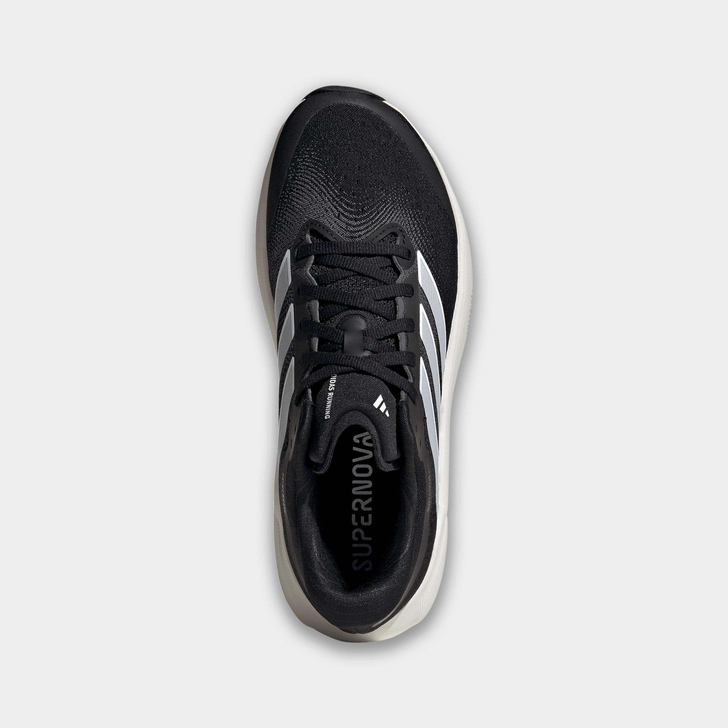 Women's adidas Supernova Rise 3 Running Shoes (Wide Width) - Core Black/Cloud White/Core Black - Top view