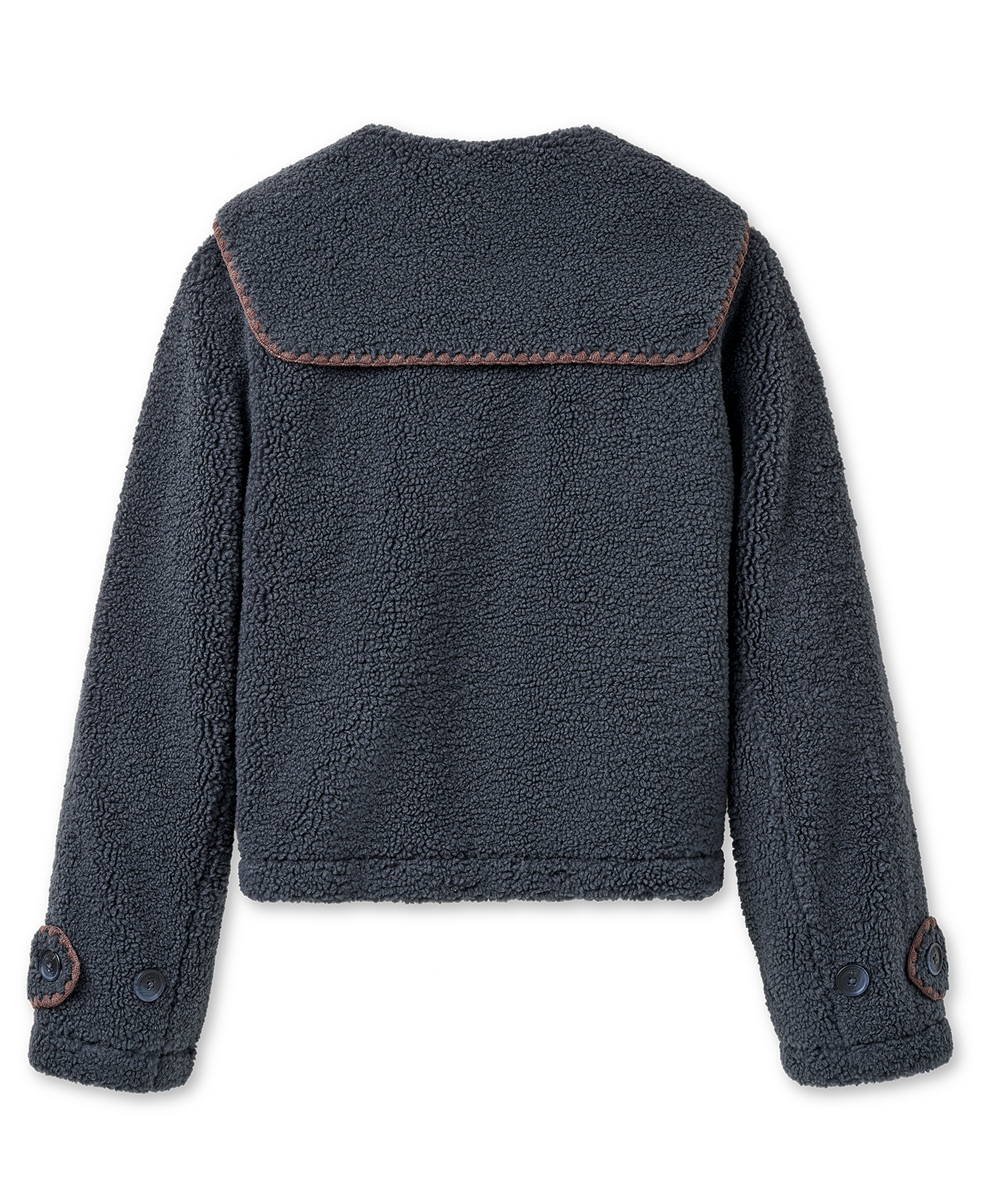 UGG Women's Nikia Relaxed-Fit Collared Neck Jacket - Eve Blue
