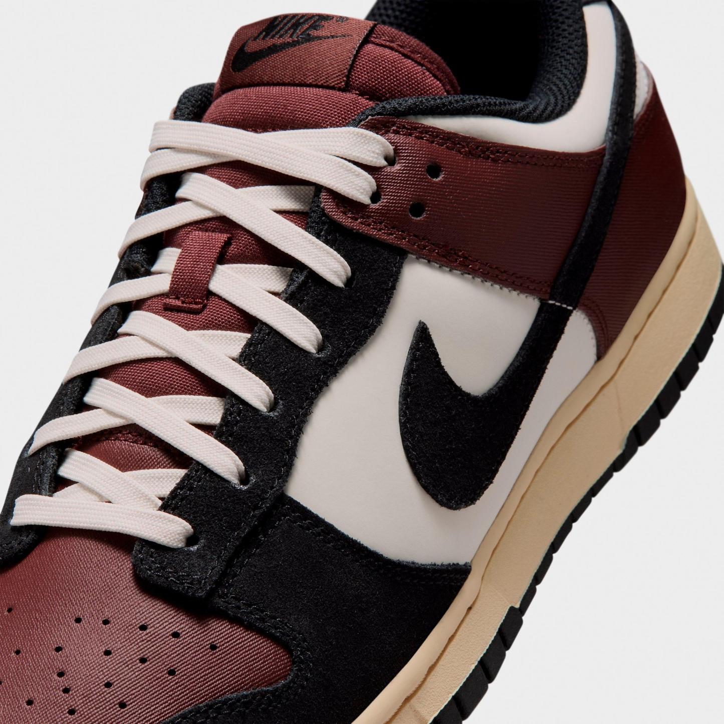 Men's Nithtke Dunk Low Retro Casual Shoes - Part 1 - Bronze Eclipse/Pale Ivory/Pale Vanilla/Black - Detail shot