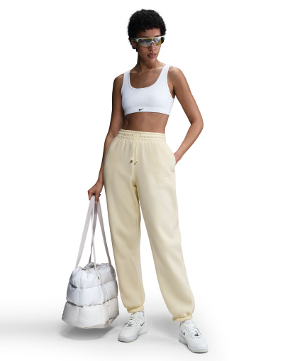 Nike Women's Sportswear Phoenix Fleece High-Rise Oversized Sweatpants - Alabaster/Sail