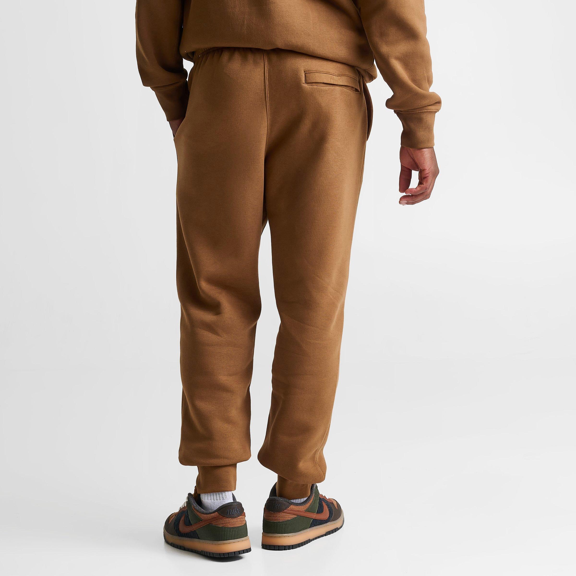 Men's Nithtke Club Fleece Premium Jogger Pants - Part 1 - Ale Brown/Ale Brown/White