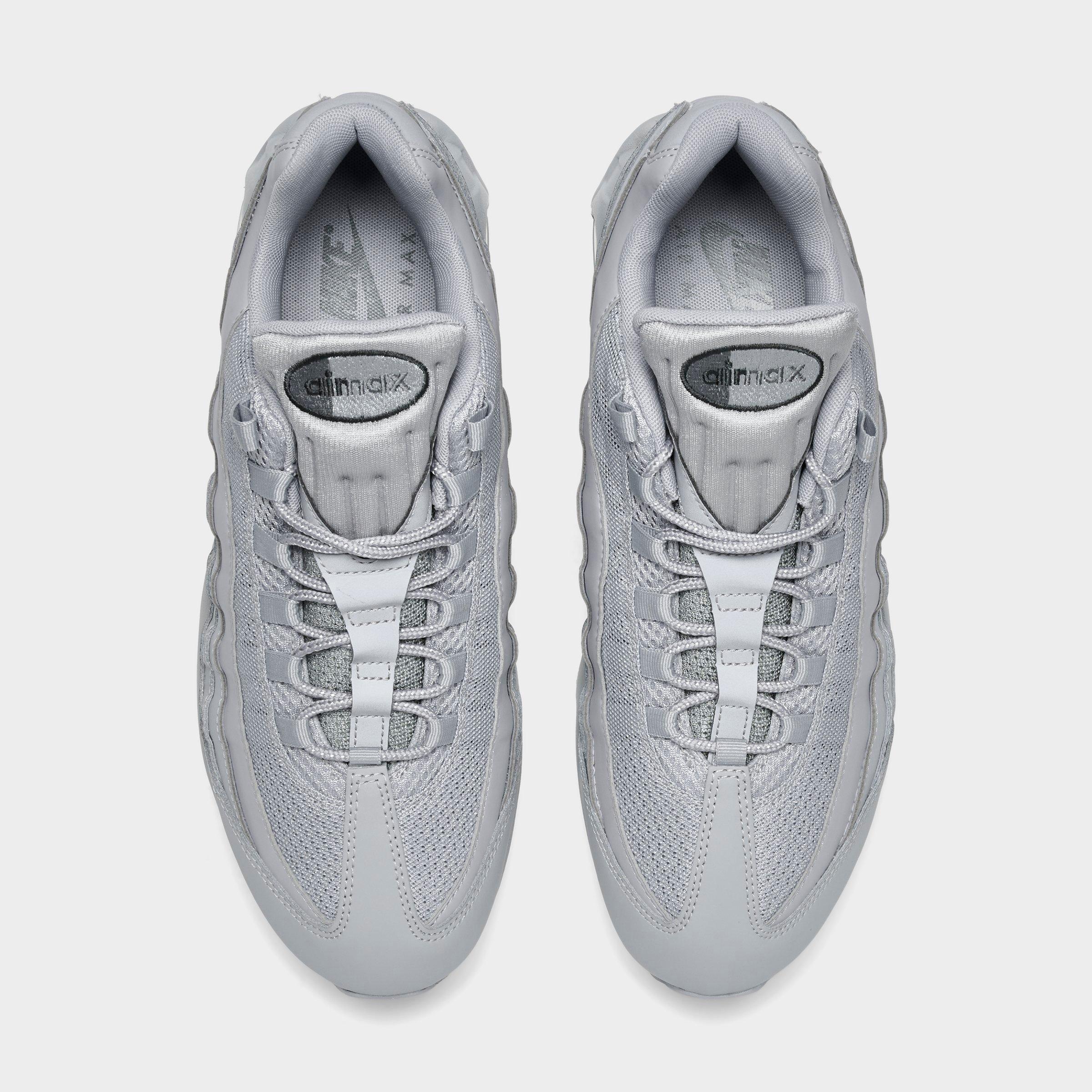 Men's Nithtke Air Max 95 Big Bubble Scorpion Casual Shoes - Part 3 - Wolf Grey/Wolf Grey/Anthracite/Wolf Grey - Top view
