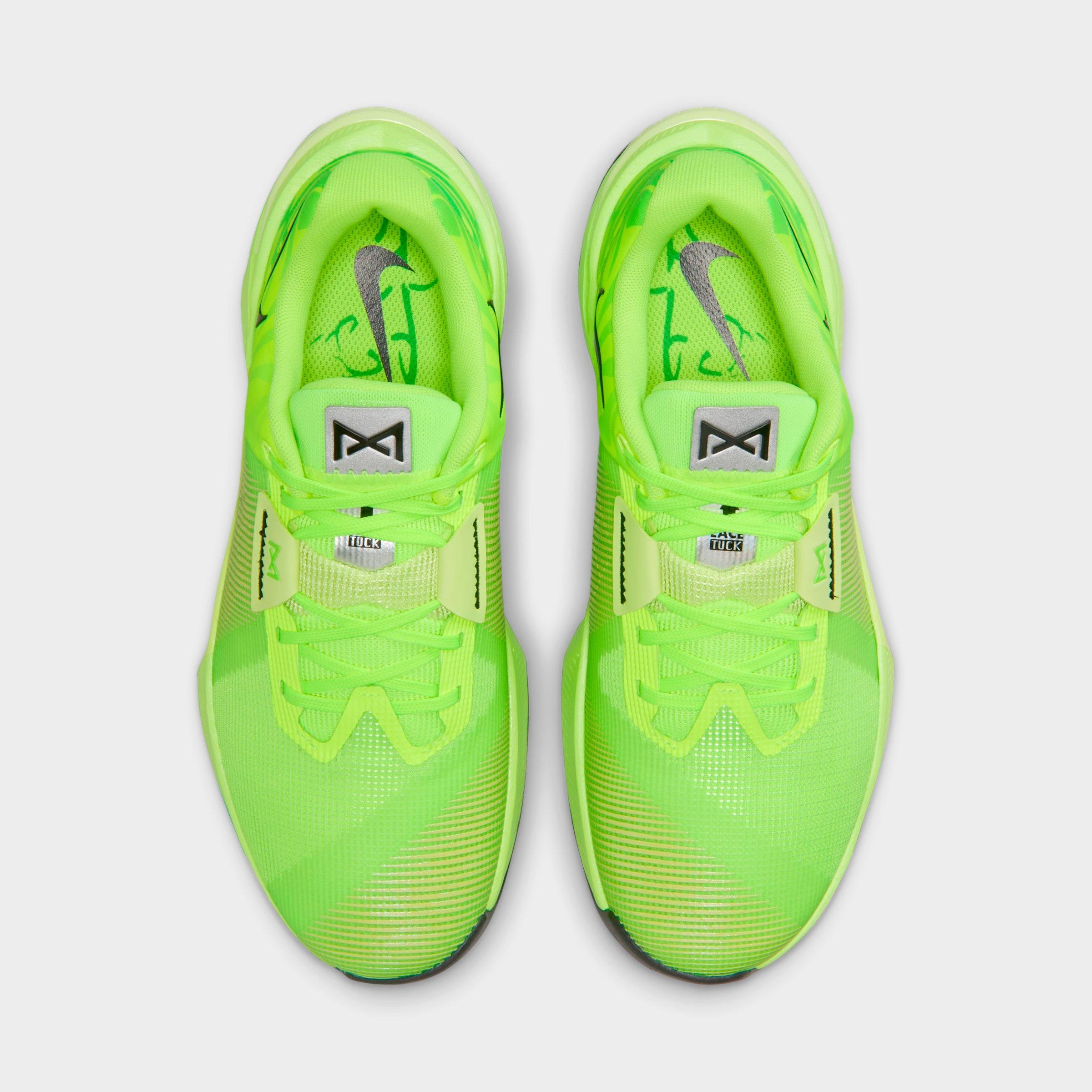 Women's Nithtke Metcon 10 Training Shoes - Volt/Light Lemon Twist/Rage Green/Black - Top view
