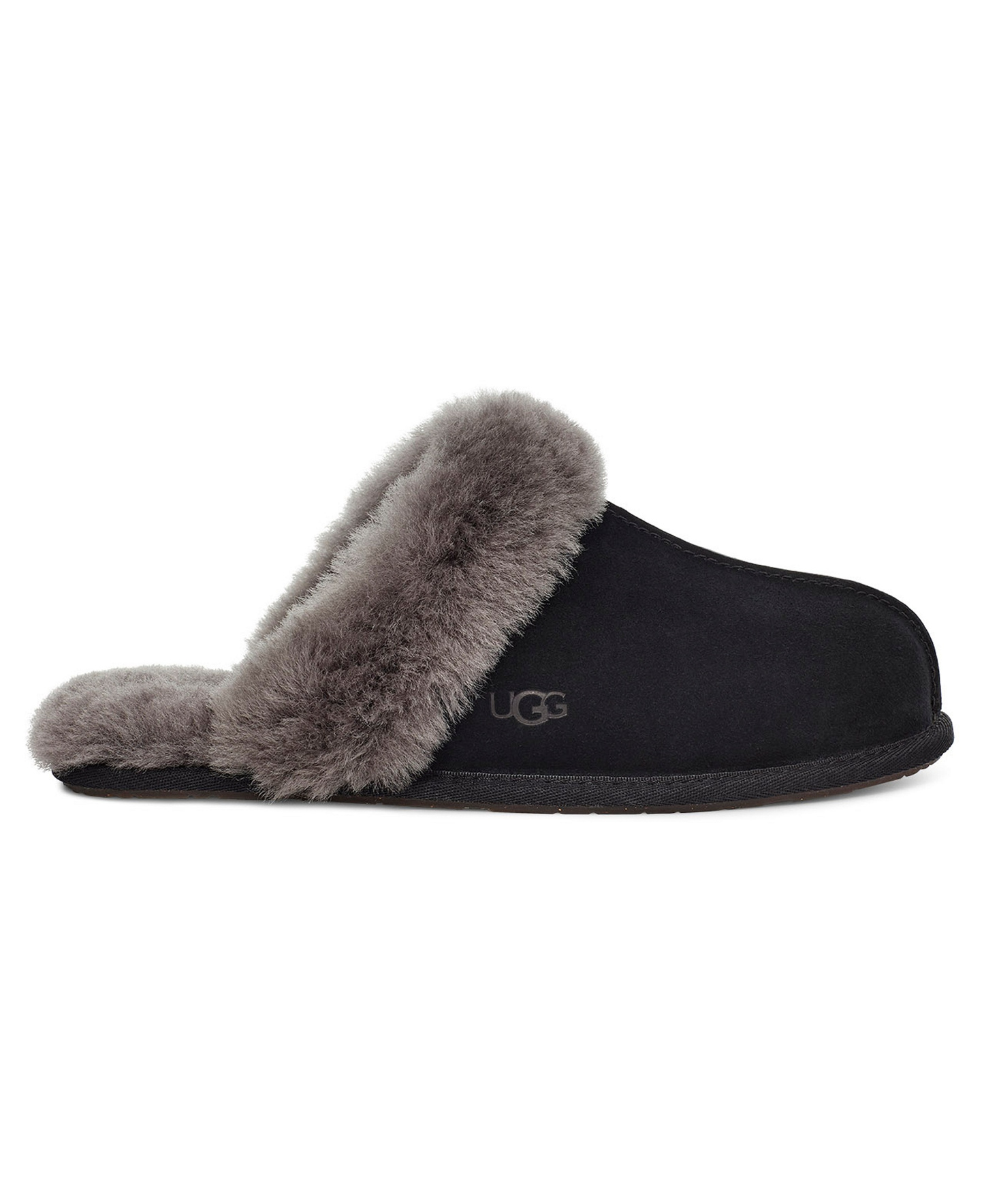 UGG® Women's Scuffette II Slip-On Slippers - Black/Gray