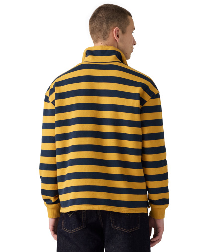 Levi's Men's Cameron Quarter-Zip Sweater - Navy Blazer