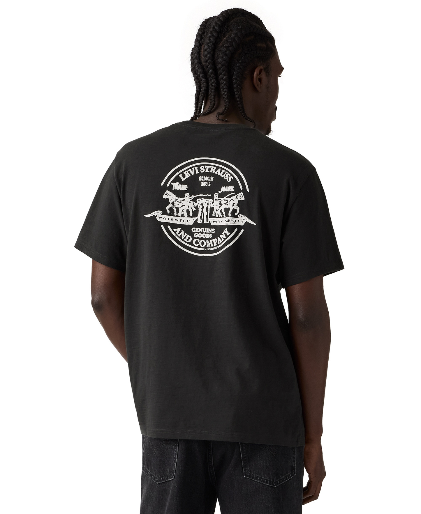 Levi's Men's Signature Graphic T-Shirt - Black