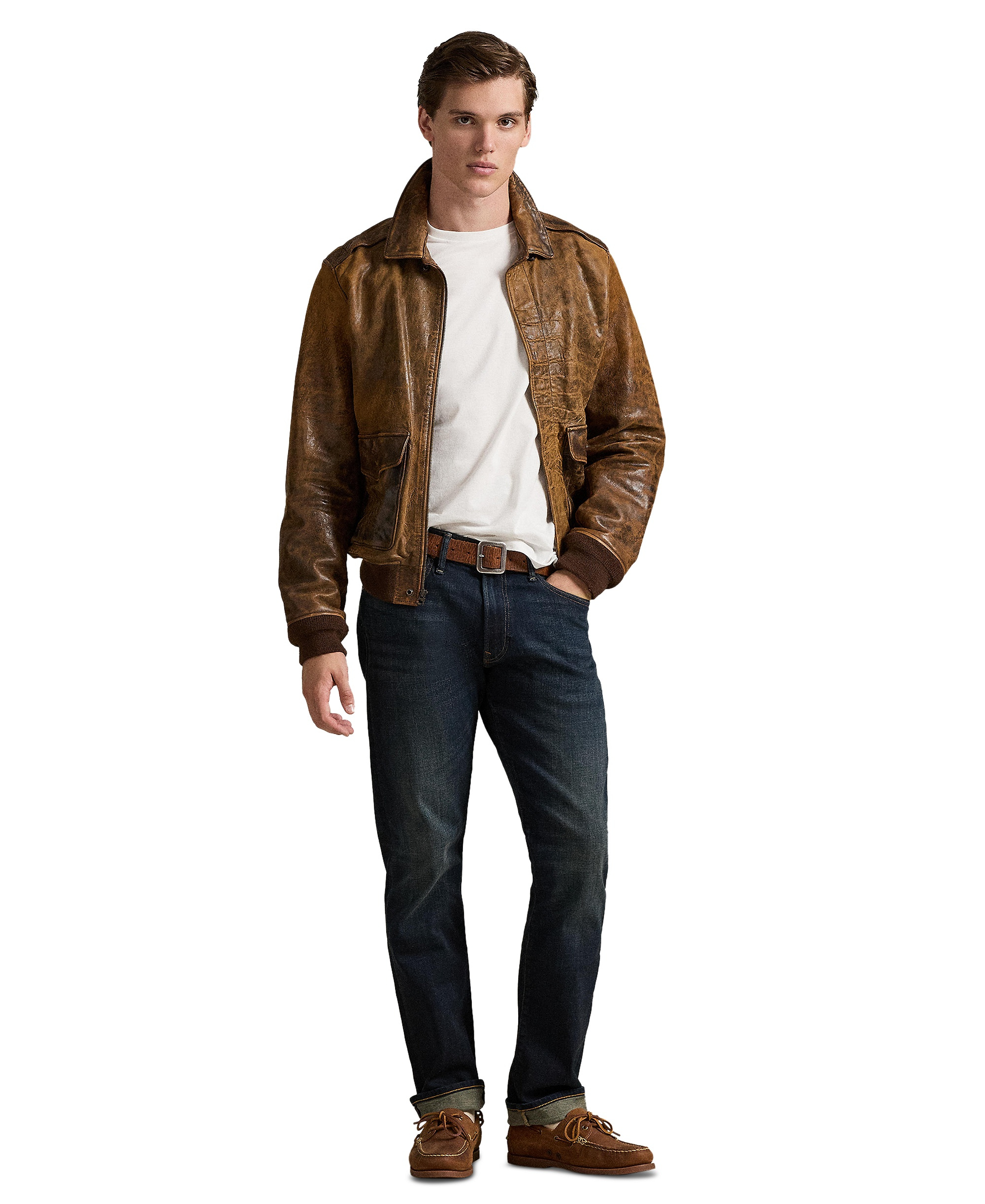Polo Ralph Lauren Men's Hampton Relaxed Straight Jeans - Murphy Dark