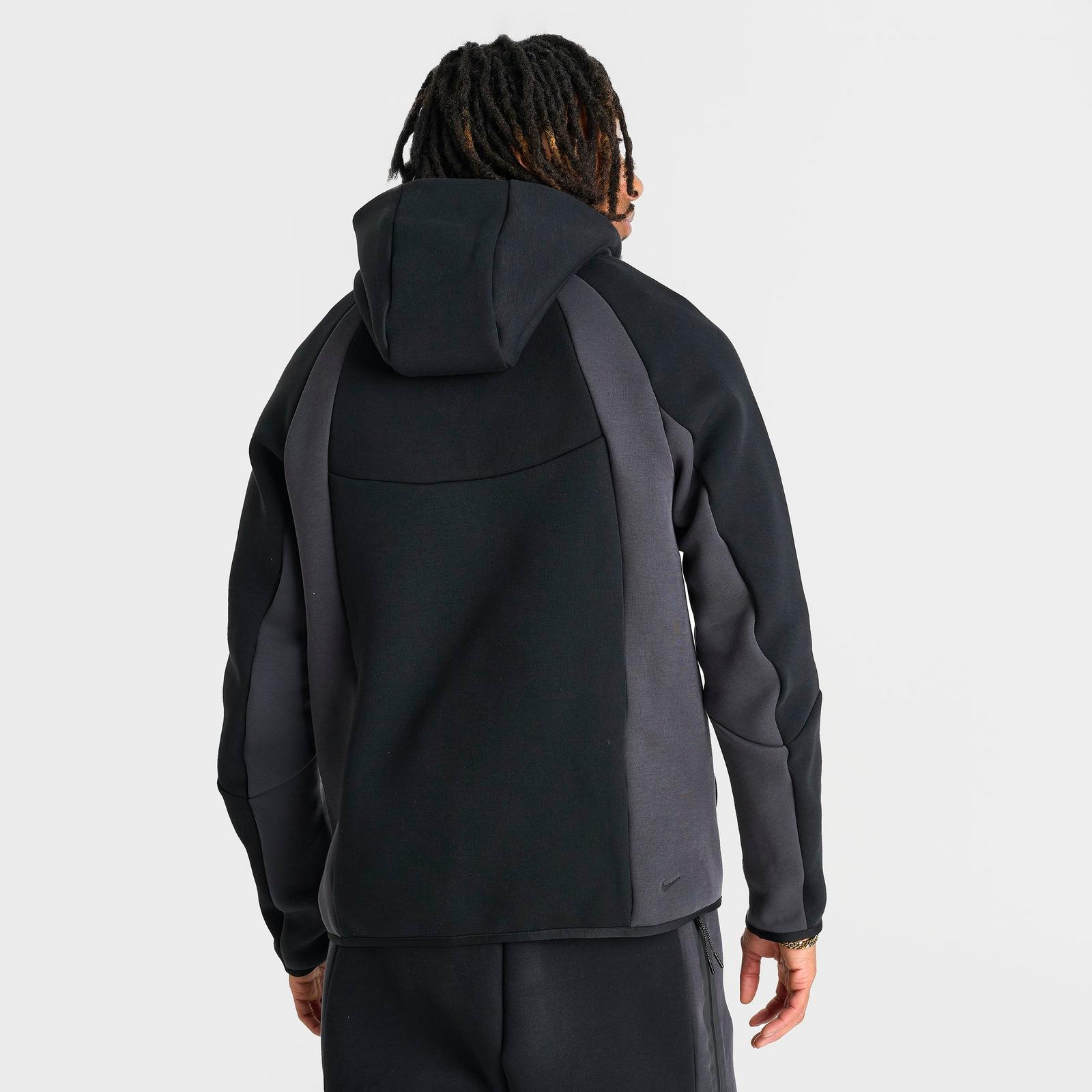 Men's Nike Tech Fleece Pro Windrunner Full-Zip Jacket - Black/Anthracite/Black