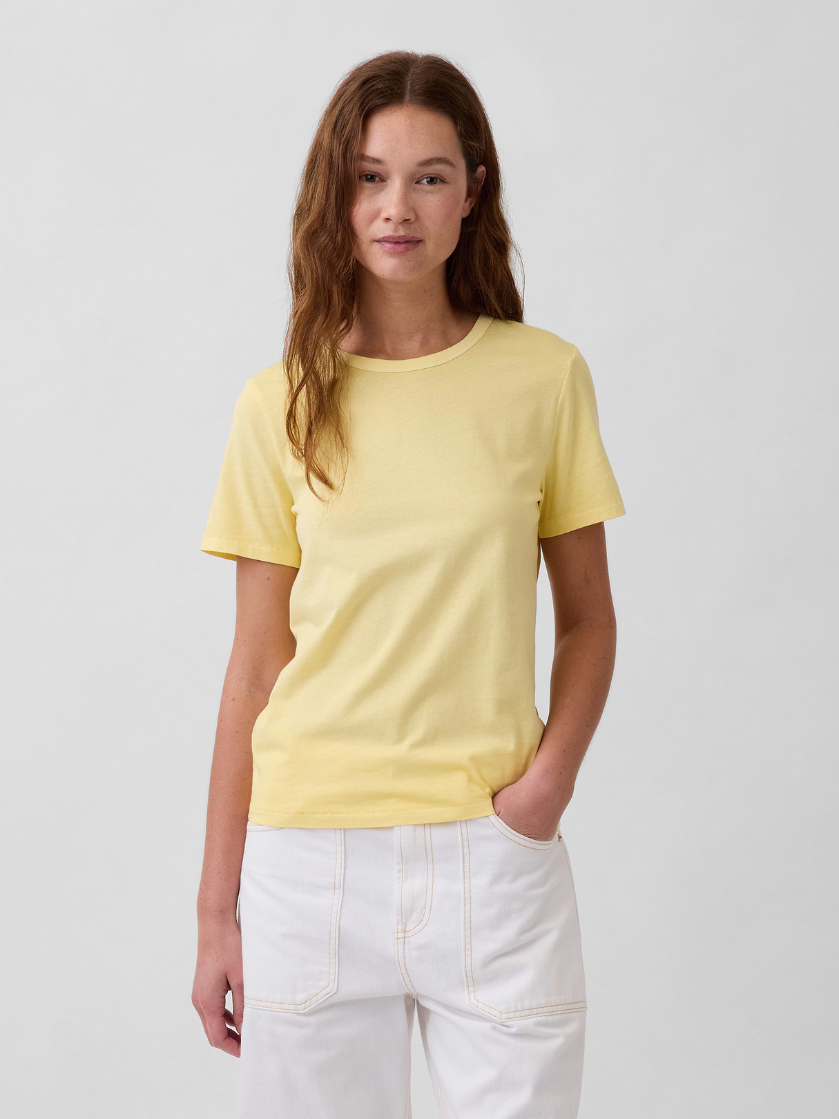 Organic Cotton VintageSoft T-Shirt - Havana yellow