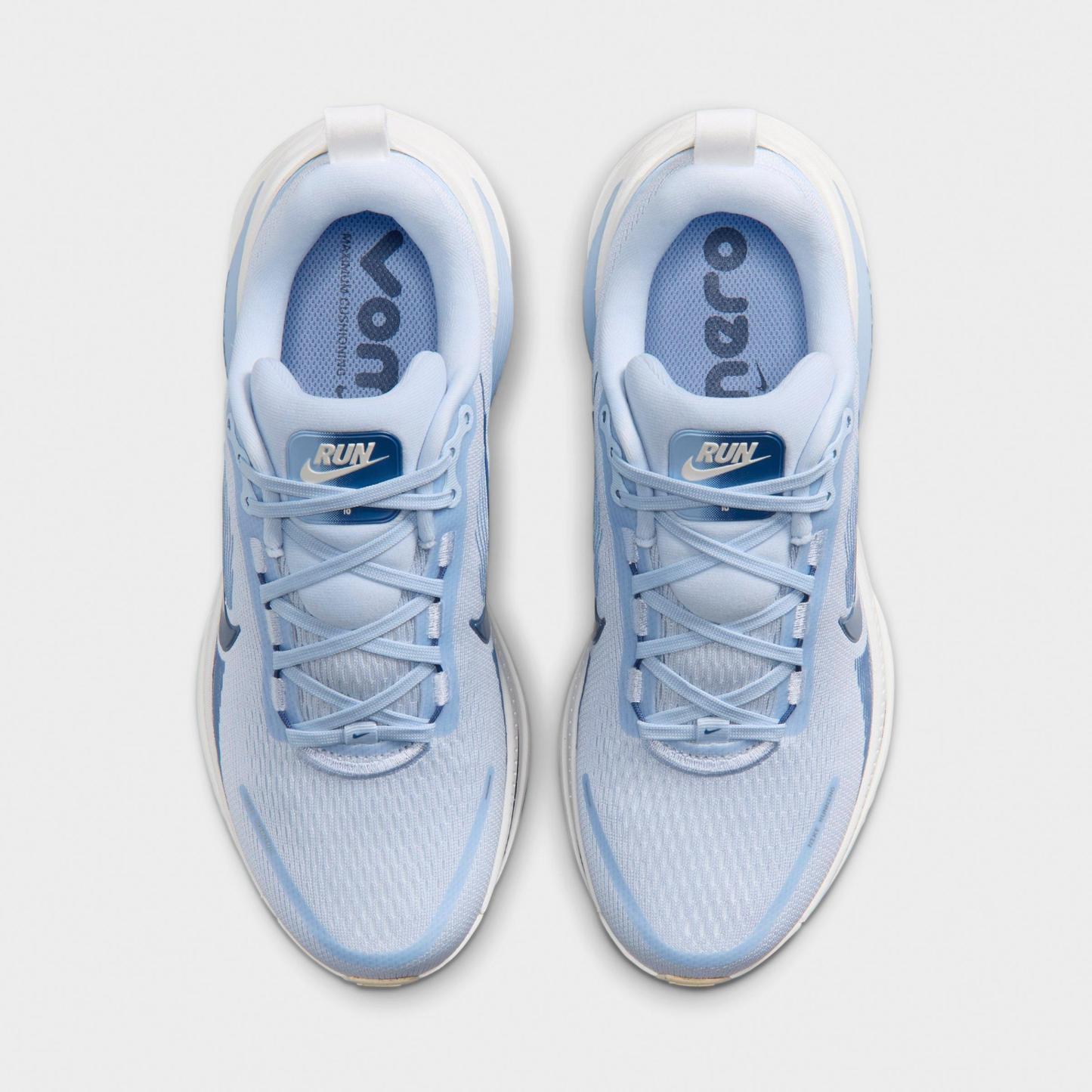 Women's Nithtke Vomero 18 Running Shoes - Part 2 - Hydrogen Blue/Mystic - Top view