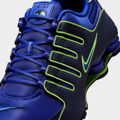 Men's Nike Shox NZ Casual Shoes - Lapis/Blue Void/Volt/Lapis