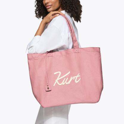 Kurt Geiger London Kurt's Cabana Large Kurt Tote Bag - Pink - view 2