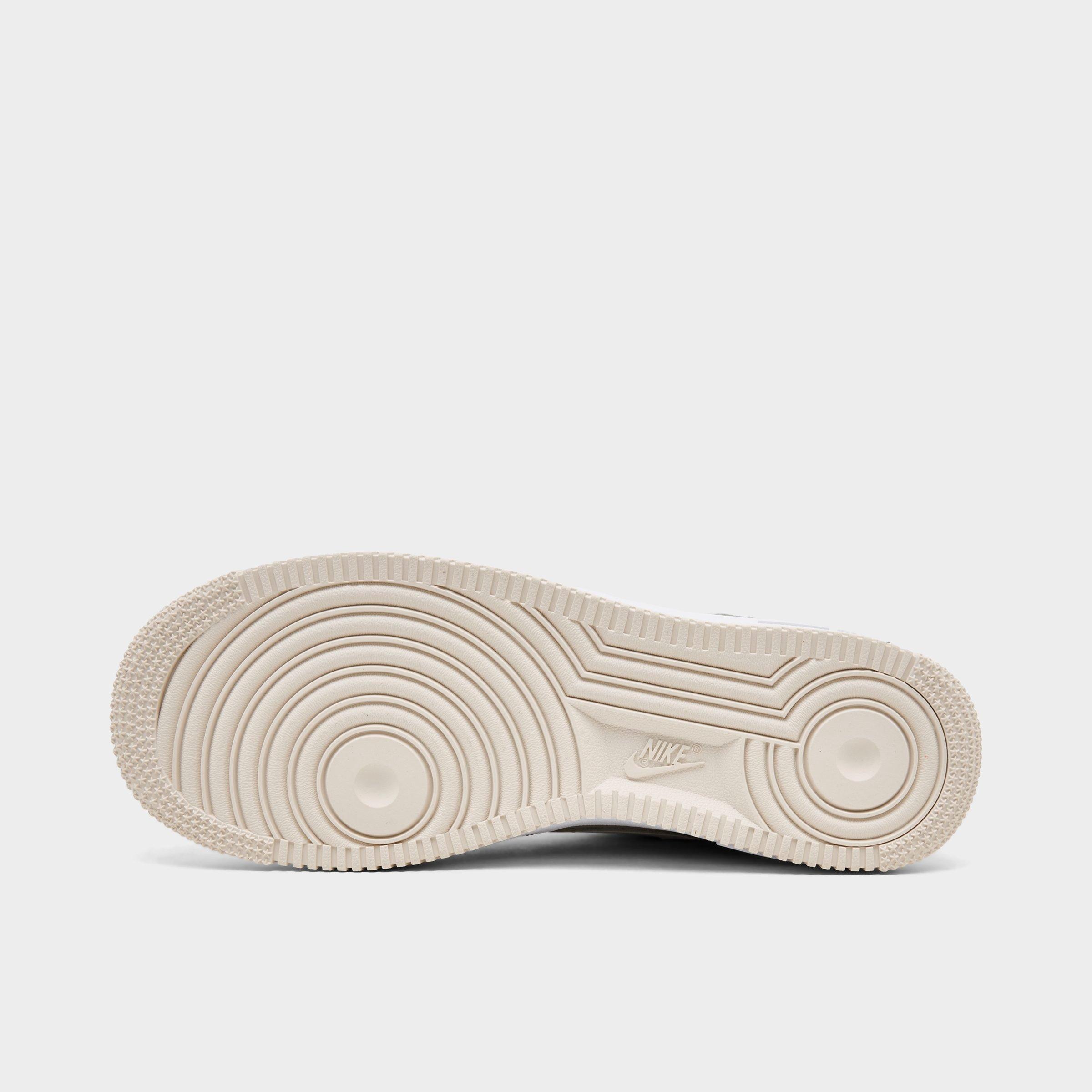 Women's Nithtke Air Force 1 '07 Casual Shoes - Cream II/White/Light Orewood Brown - Bottom view