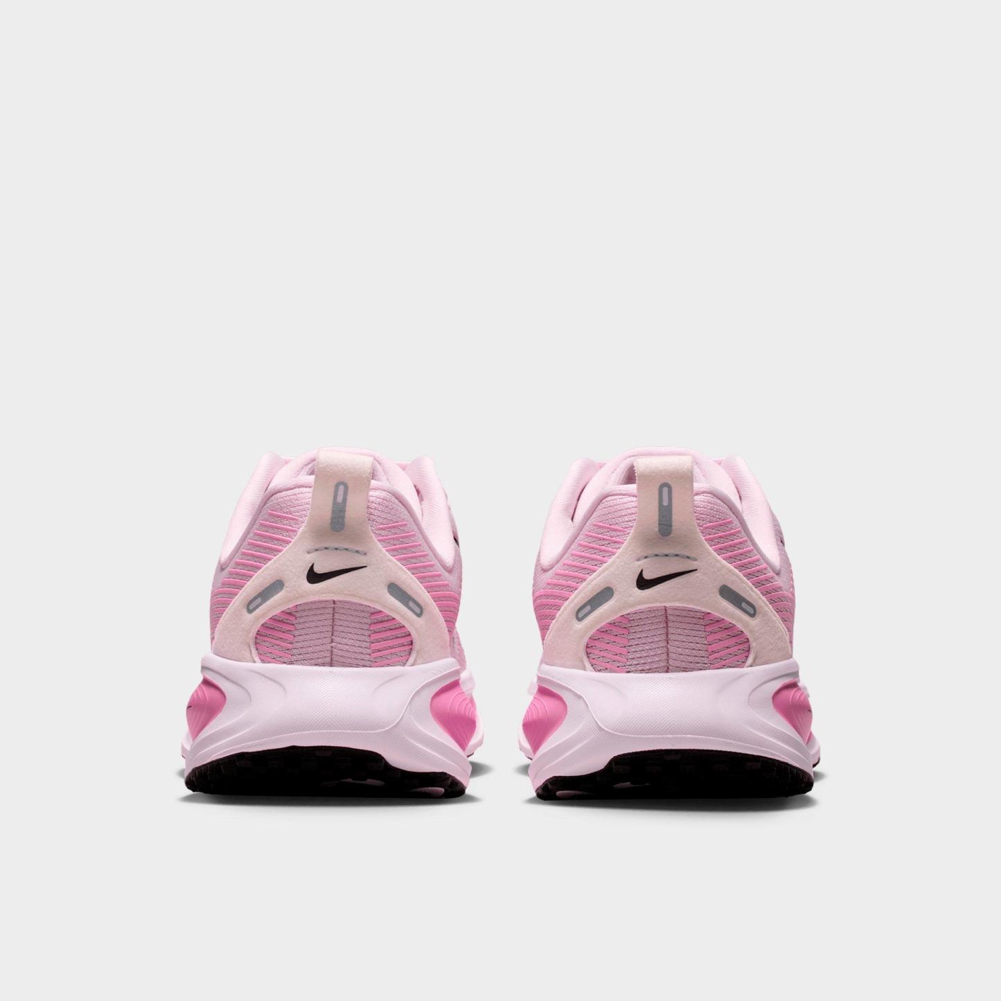 Big Kids' Nithtke Vomero 18 Running Shoes - Part 1 - Bleached Lilac/Black/Light Magenta/Pink Rise/White - Back view