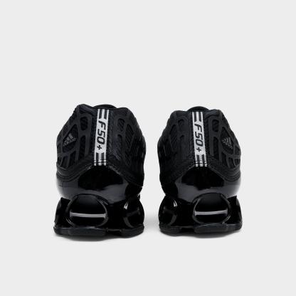 Men's adidas Megaride F50 Casual Shoes - Core Black/Core Black/Iron Metallic - Back view