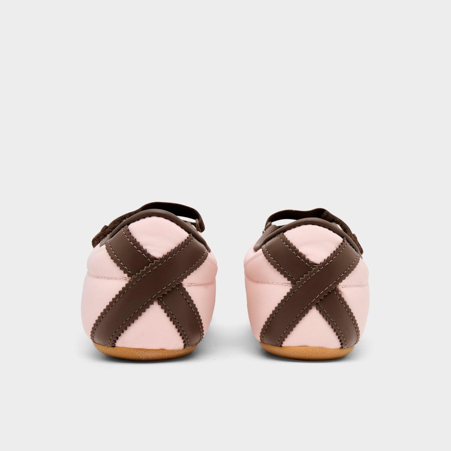 Women's adidas Originals Tokyo MJ Casual Shoes - Part 2 - Sandy Pink/Earth Strata - Back view