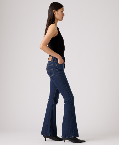 Levi's Women's 726 High-Rise Slim Fit Flare Jeans - Eternal Indigo Dark