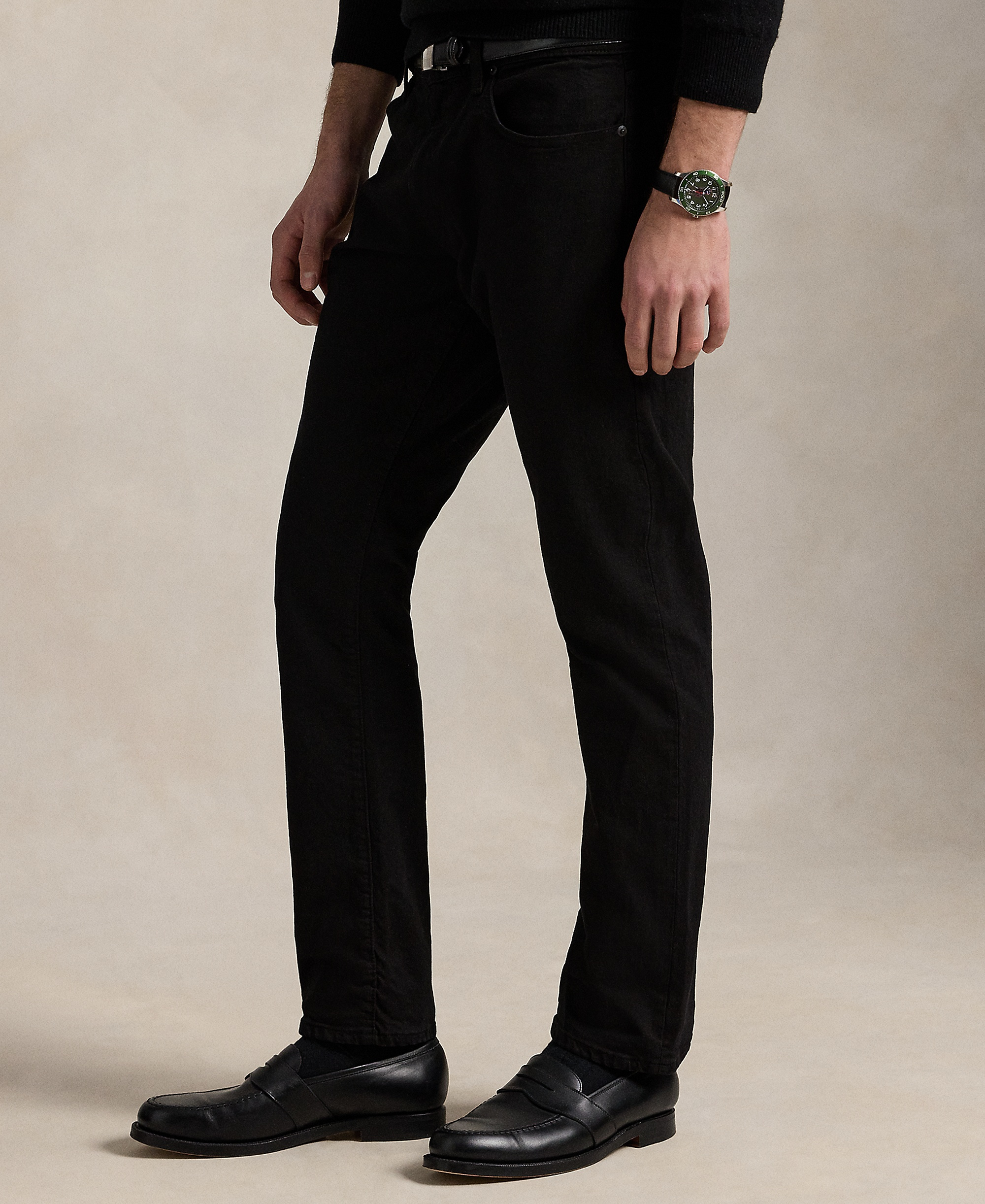 Polo Ralph Lauren Men's Varick Slim Straight Jeans - New Hudson Black