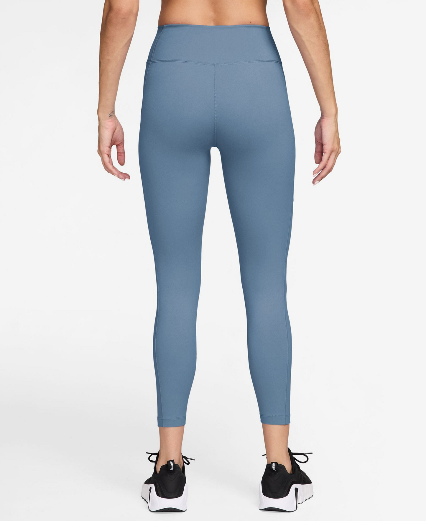 Nike Women's One High-Waist 7/8-Leggings - Work Blue/white
