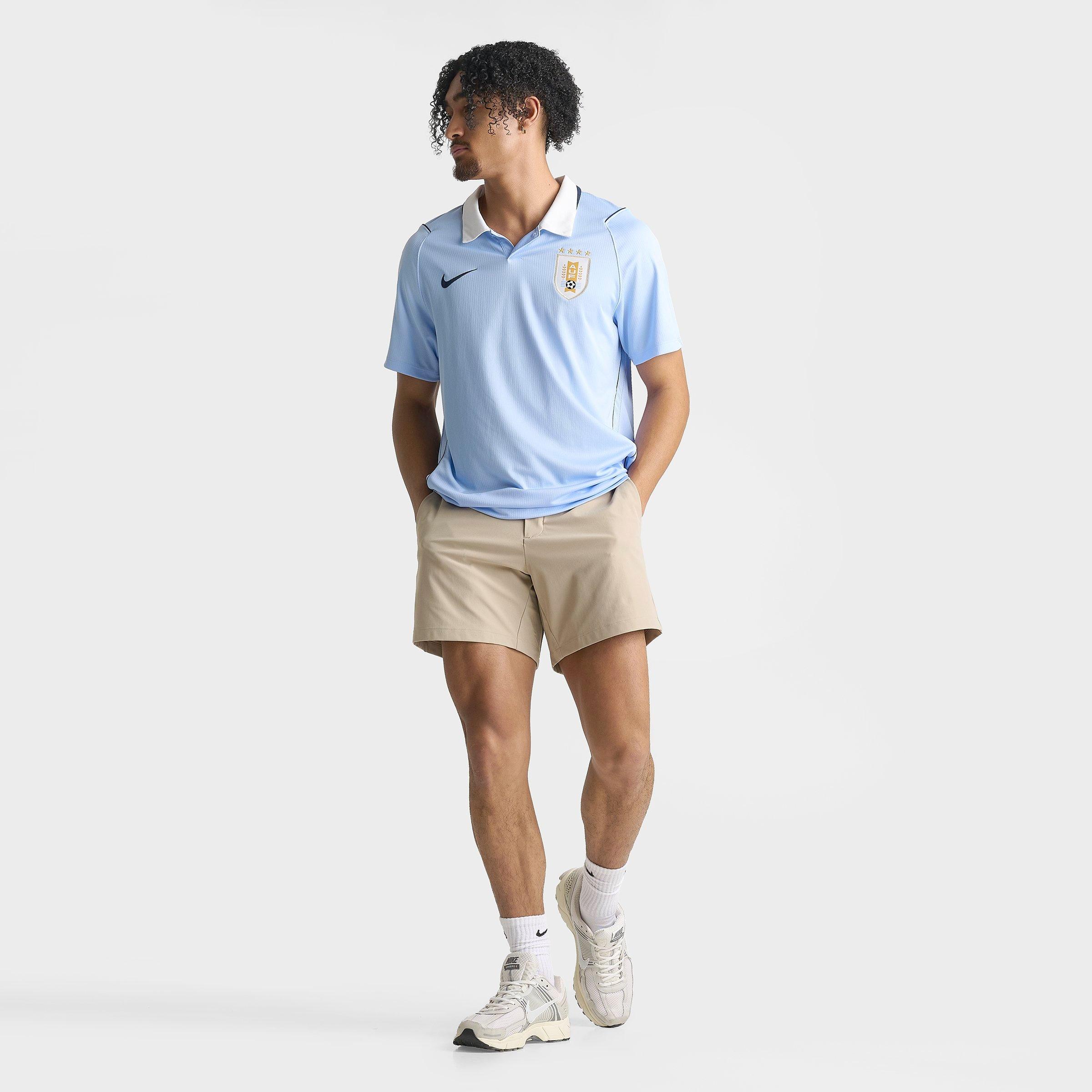 Men's Nithtke 24.7 PerfectStretch Dri-FIT 6" Shorts - Desert Khaki/Sail/Khaki