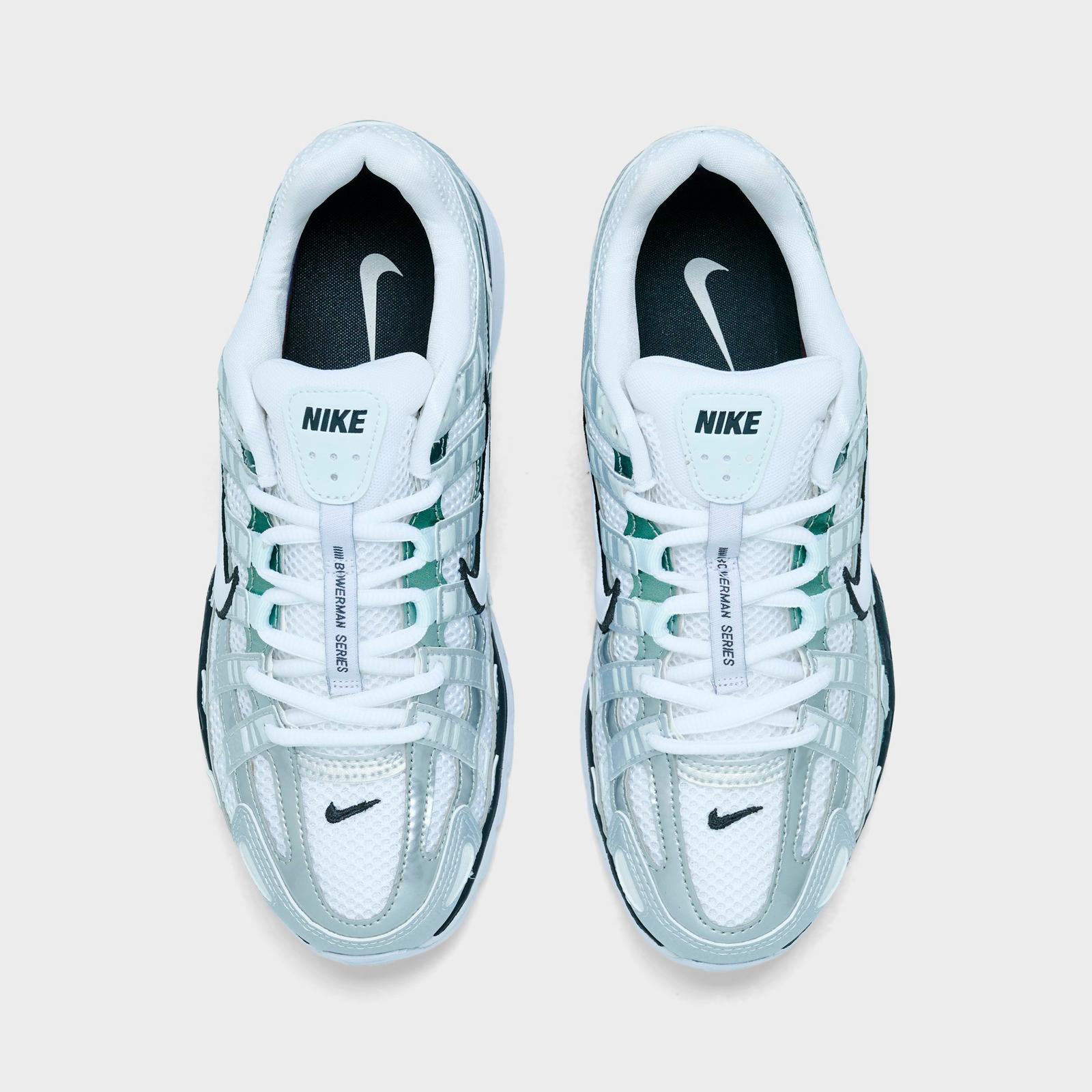 Women's Nike P-6000 Casual Shoes - White/Off White/Dark Smoke Grey/White