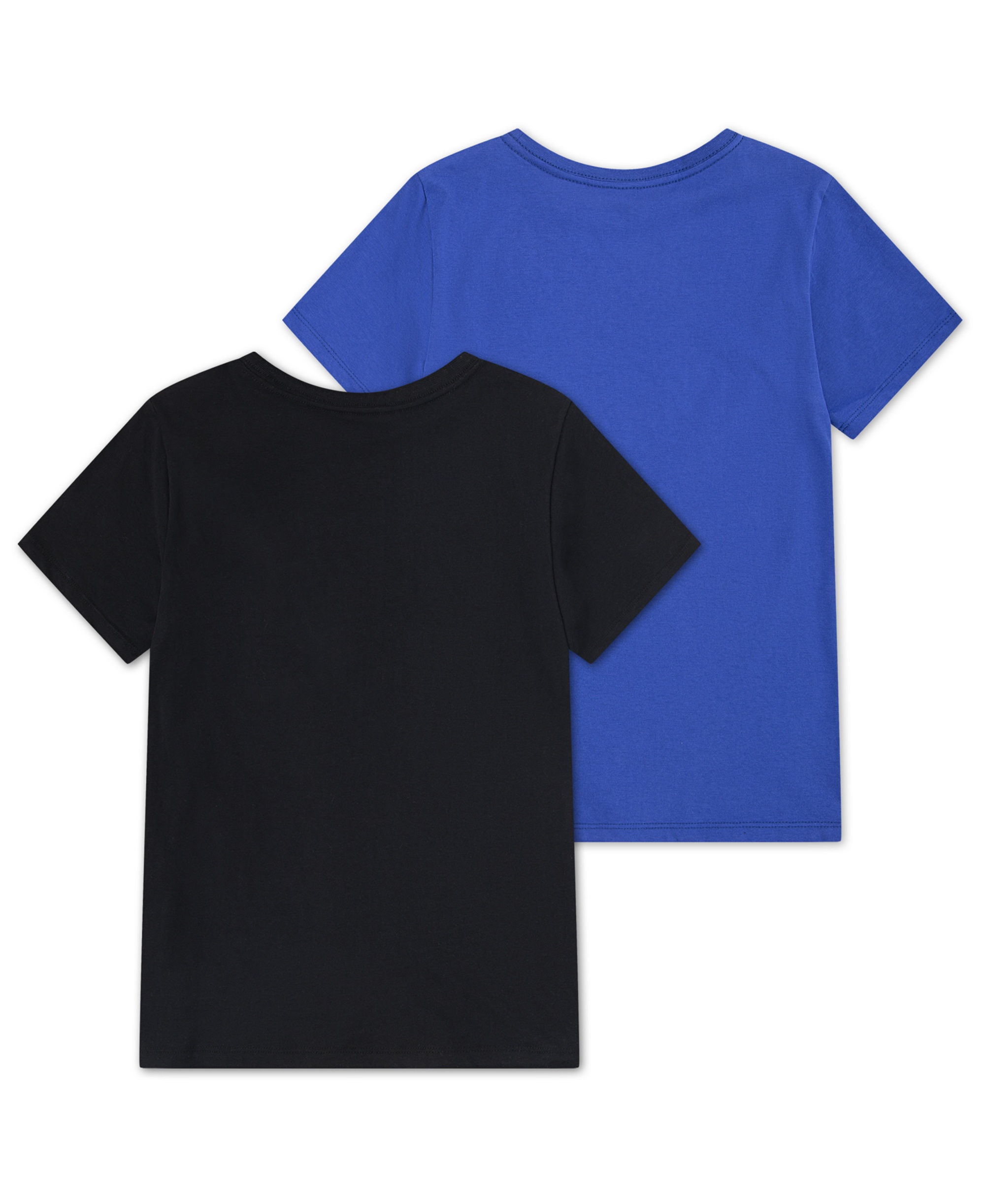 Nike Boys' 8-20 Crewneck Short-Sleeve Undershirt, 2-Pack - Game Royal/Black