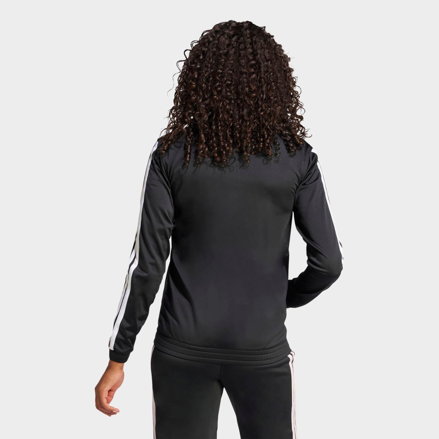 Women's adidas Sportswear DAYREADY Full-Zip Track Top - Black/White