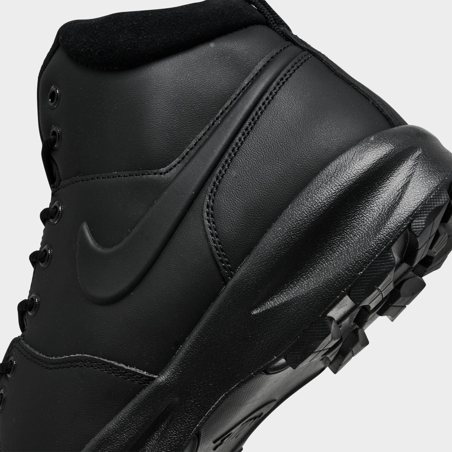 Men's Nithtke Manoa Leather Boots - Black/Black/Black - Detail shot