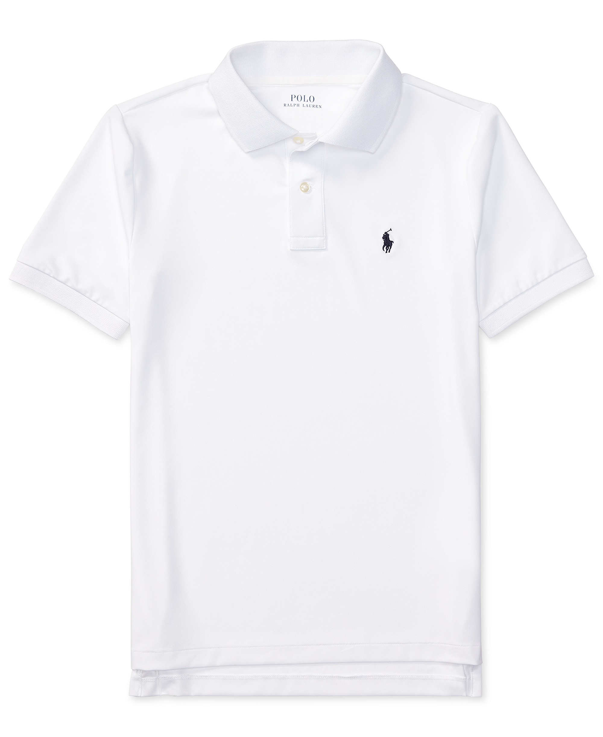 Polo Ralph Lauren Boys' 8-20 Performance Jersey Polo Shirt - White