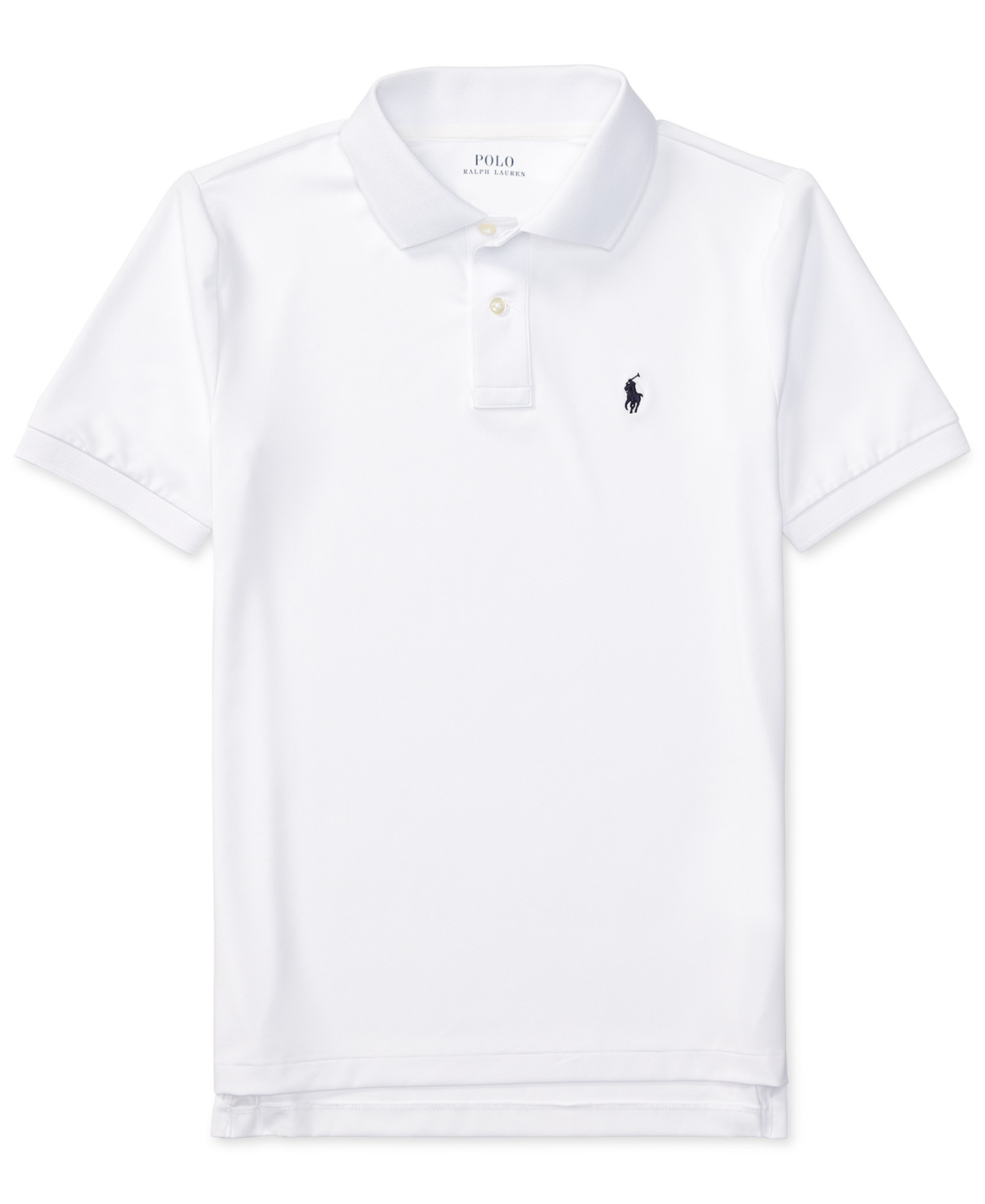 Polo Ralph Lauren Boys' 8-20 Performance Jersey Polo Shirt - White