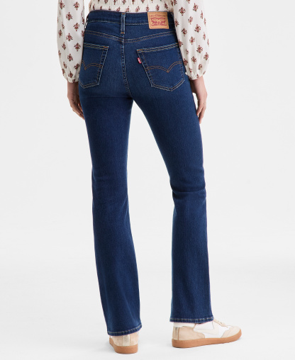 Levi's 725 High-Waist Classic Stretch Bootcut Jeans - Blue
