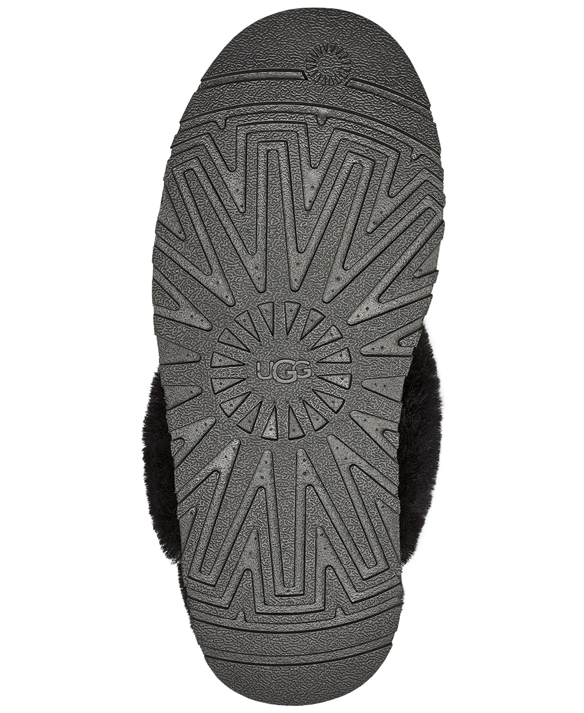 UGG® Women's Disquette Slip-On Clog Slippers - Black