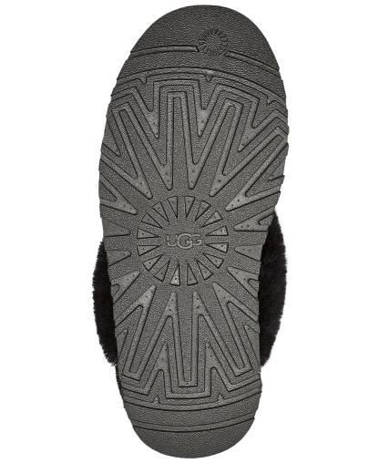 UGG® Women's Disquette Slip-On Clog Slippers - Black