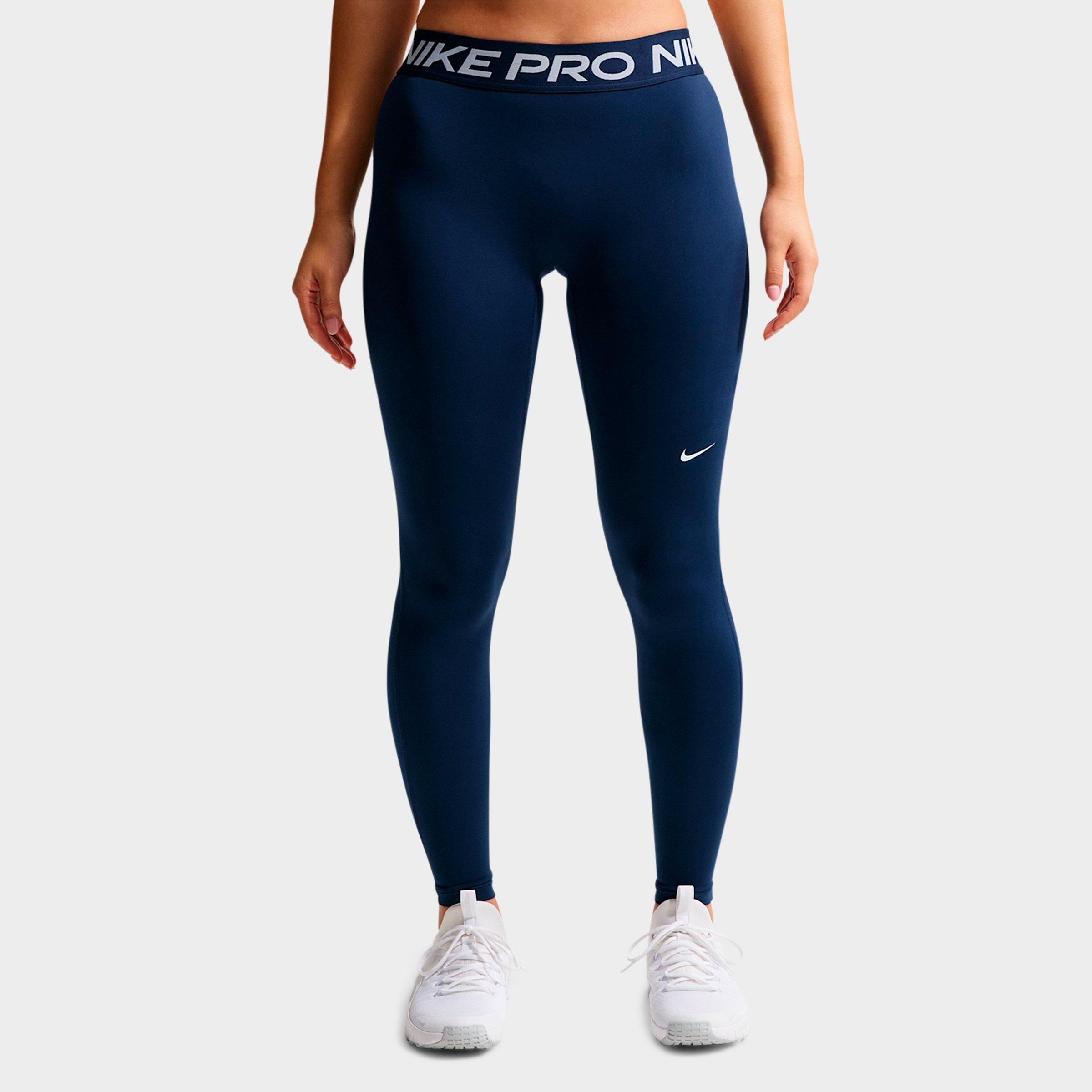 Women's Nithtke Pro Mid-Rise Full-Length Leggings - Midnight Navy/White