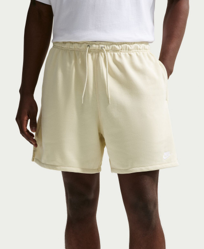Nike Men's Club French Terry Flow Pull-On Shorts - Khaki