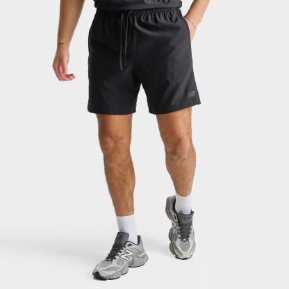 Men's New Balance Fast Days 7" Running Shorts - Black/Grey - view 1