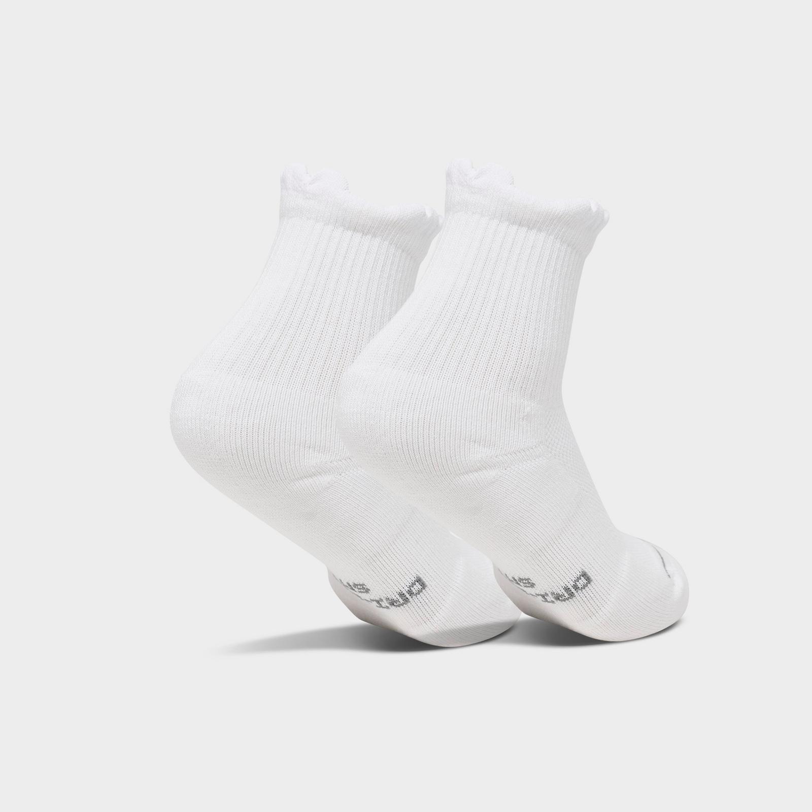 Women's Nike Everyday Elevated Mid-Crew Socks (2-Pack) - White