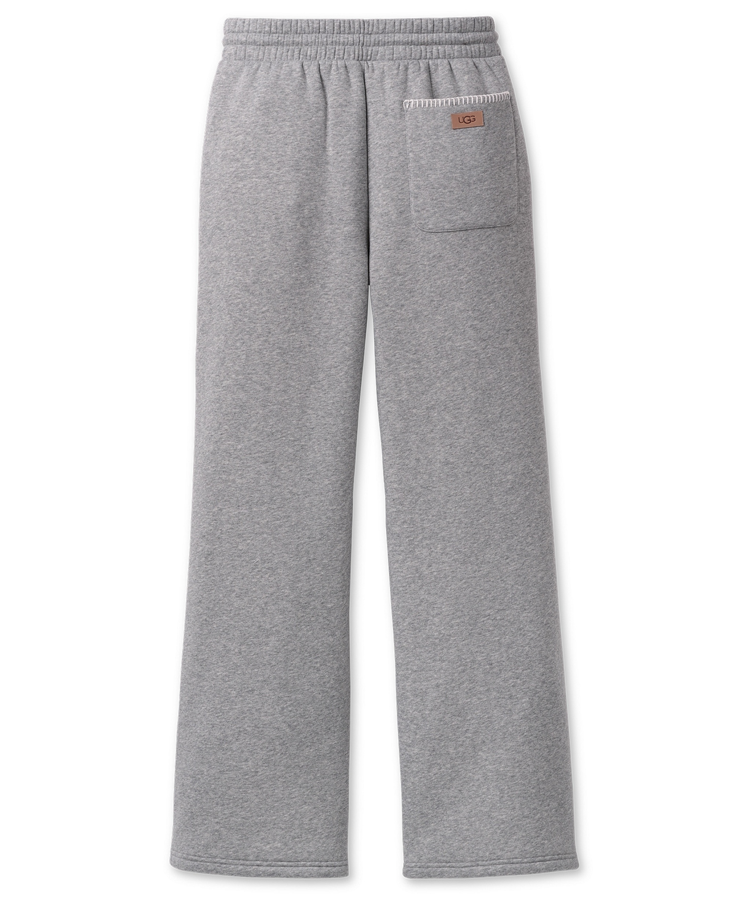 UGG Women's Classic Mid-Rise Straight-Leg Pants - Grey Heather