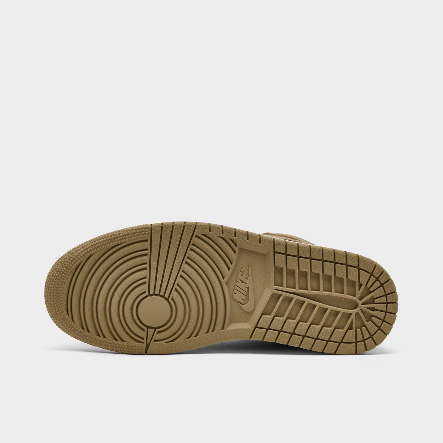 Women's Air Jordan Retro 1 Low Casual Shoes - Legend Medium Brown/Chalk/Light British Tan - view 6