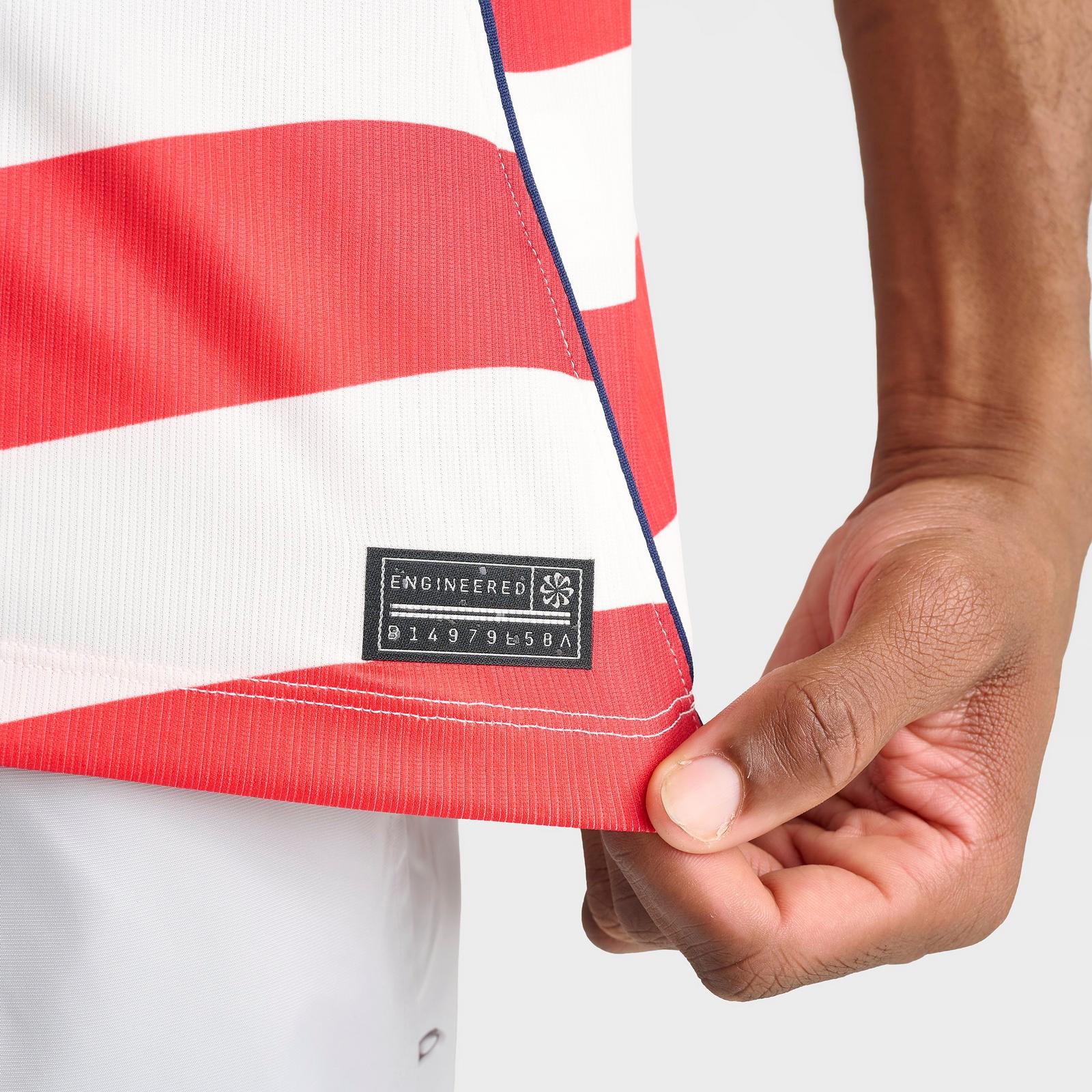 Men's Nike USA 2026 Stadium Home Dri-FIT Replica Soccer Jersey - Sail/Midnight Navy