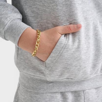 Big Kids' Jordan Jumpman Pullover Hoodie - Light Grey Heather - view 6
