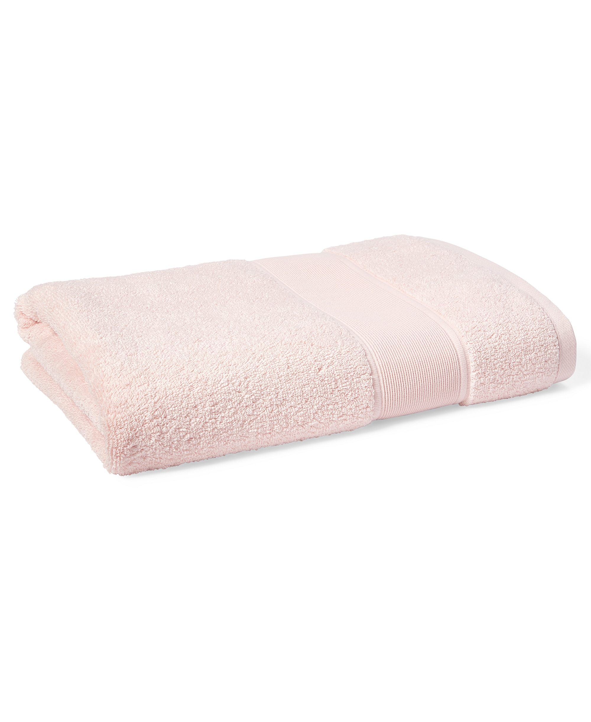 Lauren Ralph Lauren Sanders Solid Antimicrobial Cotton Bath Towel, 30" x 56" - Potpourri Pink