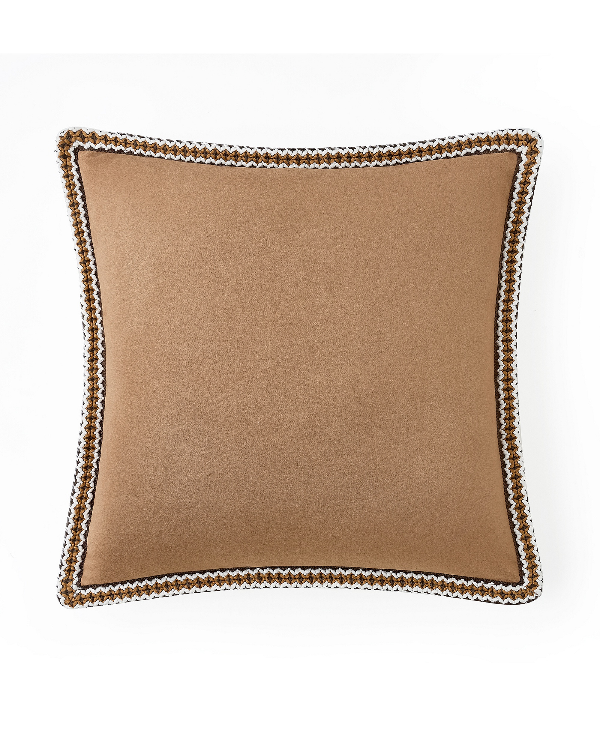 Kirkwood UGG Braid Decorative Pillow, 20" x 20" - Chai Spice