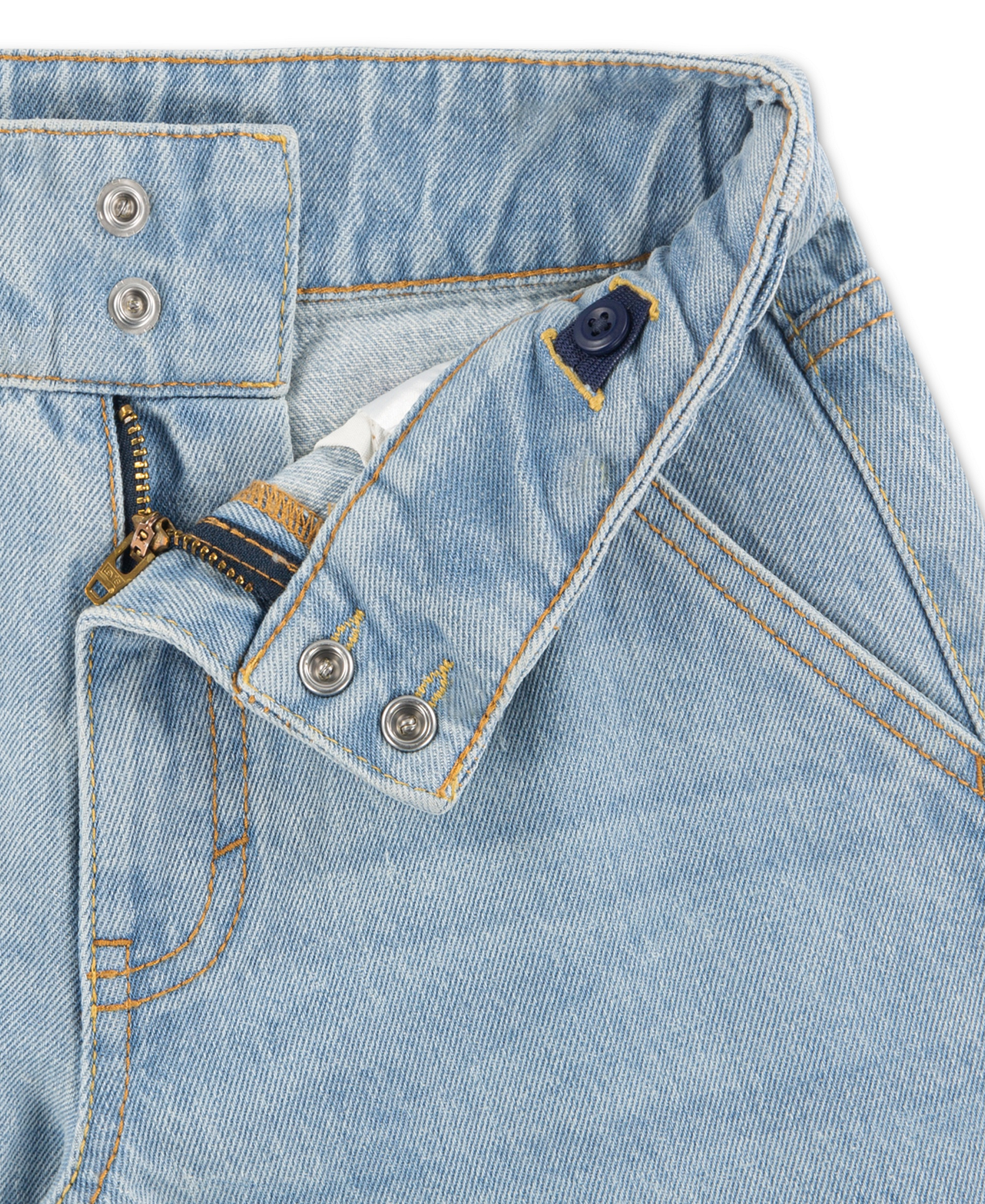 Levi's Girls' 7-16 Braided High-Rise Baggy Jeans - Hang Up