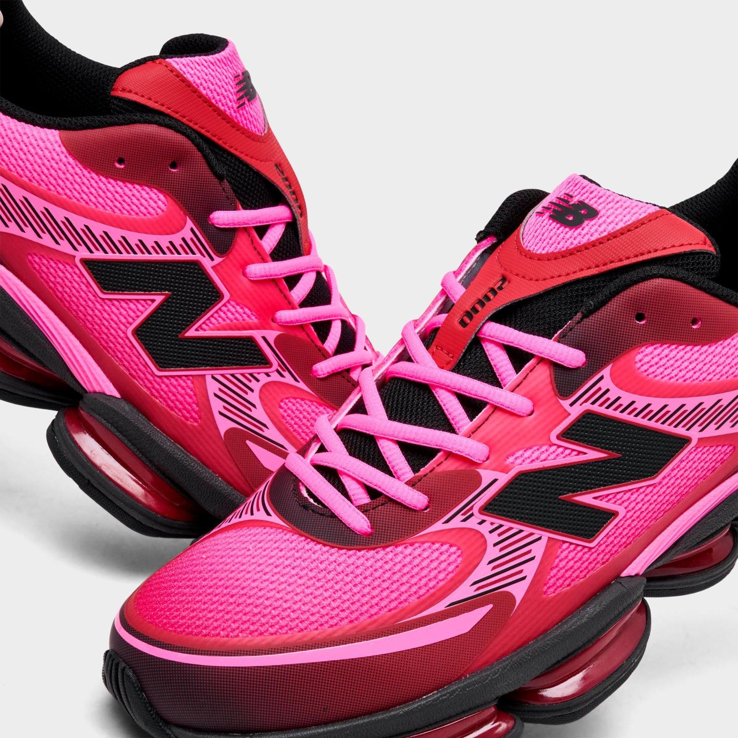 Men's New Balance ABZORB 2000 Casual Shoes - Pink Heat/Shadow Red - view 3