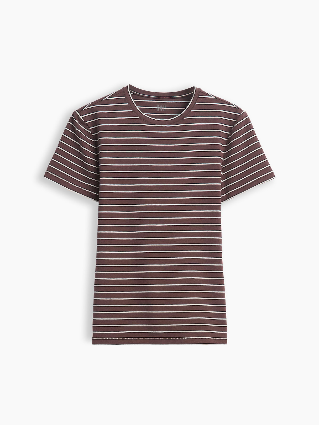CloseKnit Jersey T-Shirt - Brown stripe