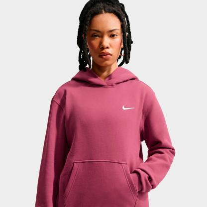Women's Nithtke Studio Fleece Medium-Weight Pullover Hoodie - Pink Smoke/Sail