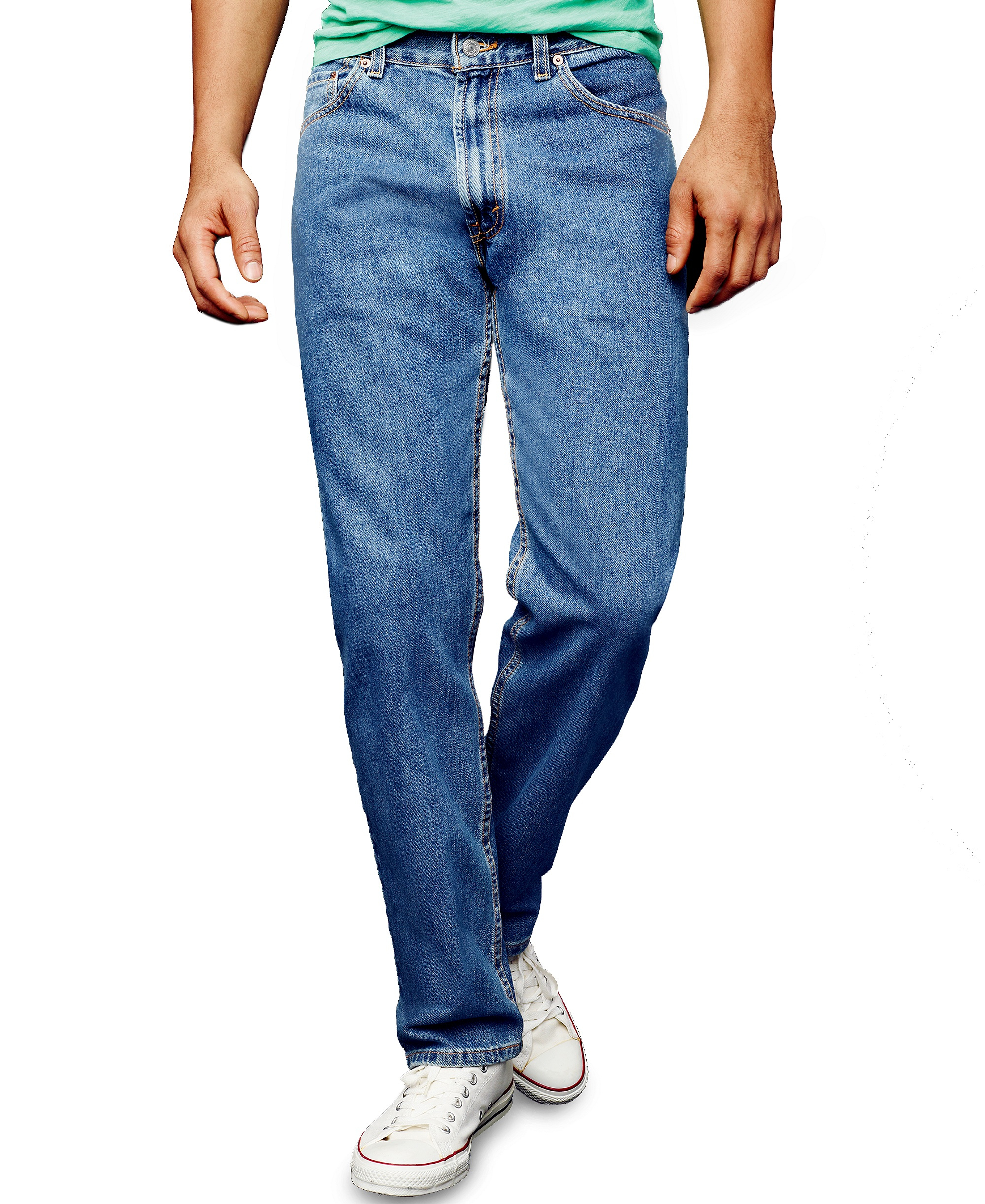 Levi's Men's 505™ Non-Stretch Regular Fit Jeans - Medium Stonewash